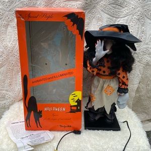 Animated and Illuminated Witch
